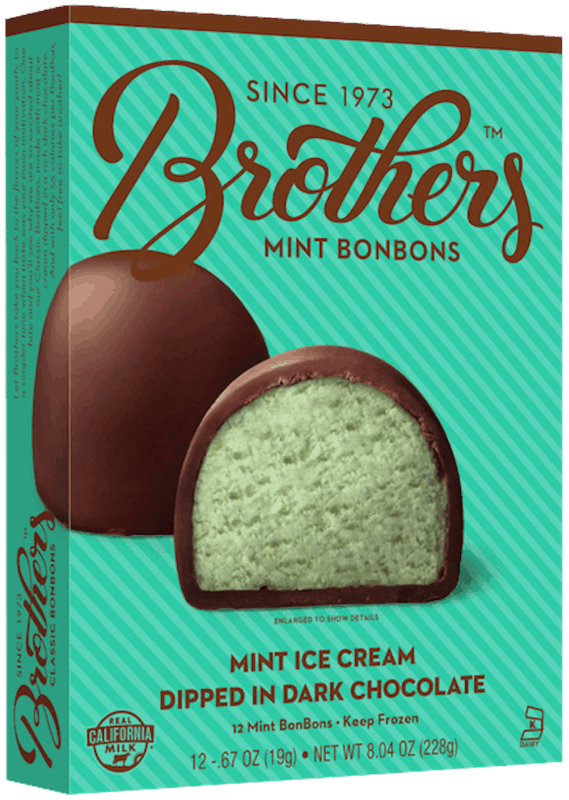 $1.00 for Brothers Ice Cream ™ Classic BonBons. Offer available at Walmart.