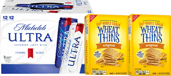 $1.00 for WHEAT THINS Snacks, GOOD THINS Snacks, RITZ Toasted Chips OR RITZ Toasted Pita Crackers. Offer available at multiple stores.