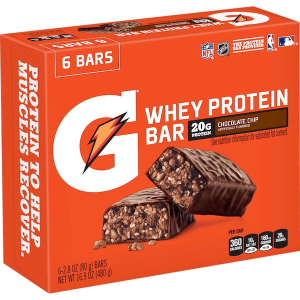 1.50 for Gatorade Recover® Whey Protein Bar. Offer available at