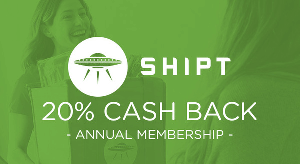 $0.00 for Shipt Annual Membership. Offer available at .