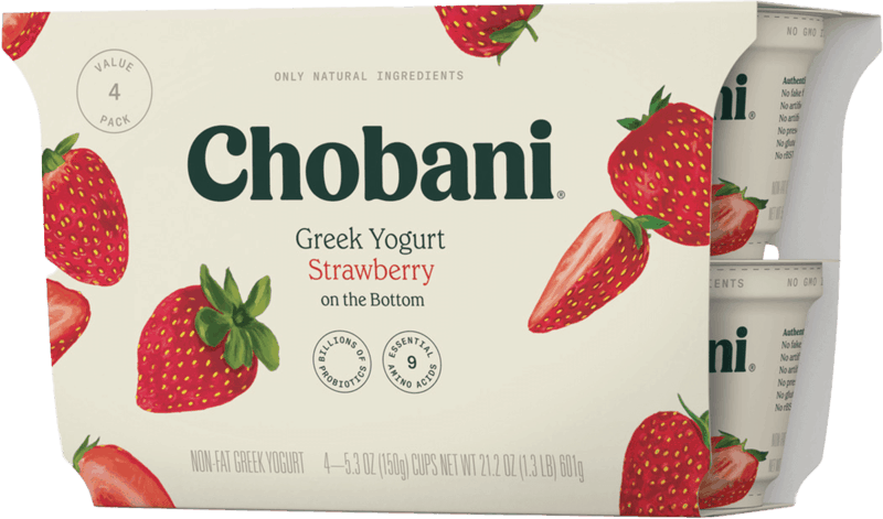 $1.25 for Chobani® Greek Yogurt Multipack. Offer available at Walmart, Walmart Pickup & Delivery.