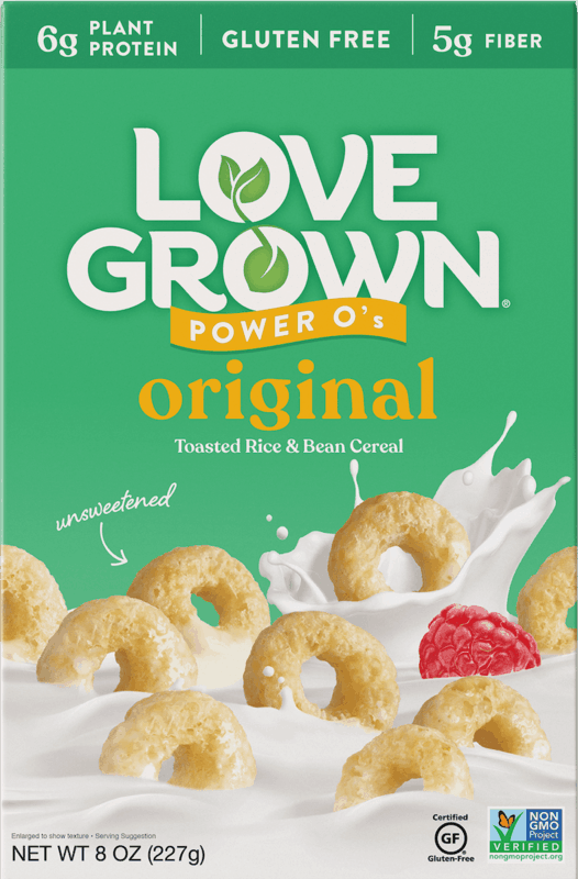 $1.50 for Love Grown Power O's Cereal. Offer available at Kroger.