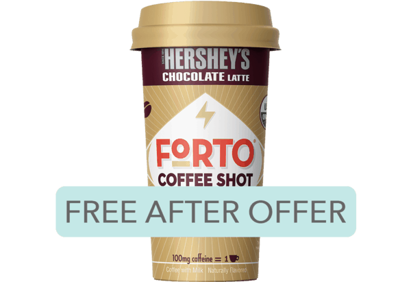 $1.98 for Forto® Coffee Shots. Offer available at Walmart.