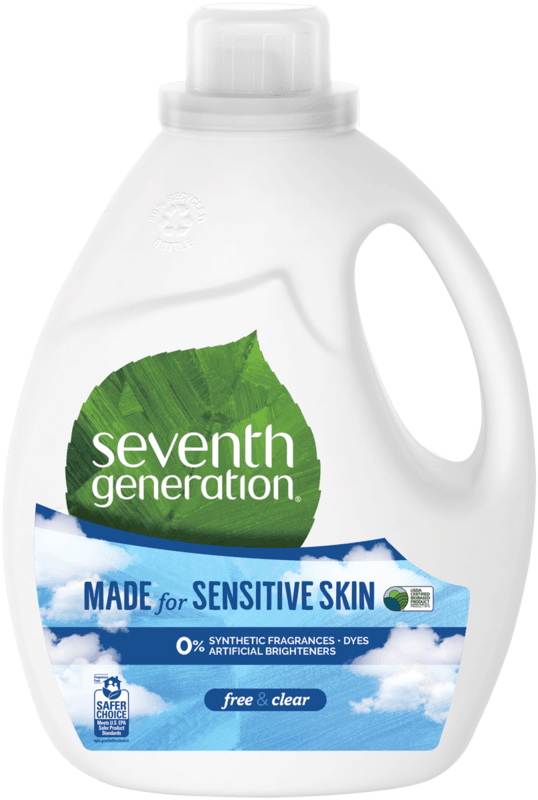 $3.00 for Seventh Generation Liquid Laundry Detergent. Offer available at Walmart, Walmart Grocery.