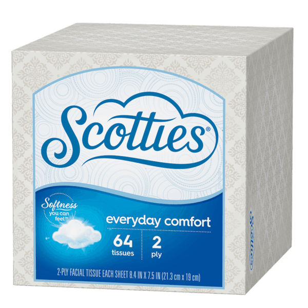 $0.50 for Scotties® Facial Tissues. Offer available at multiple stores.