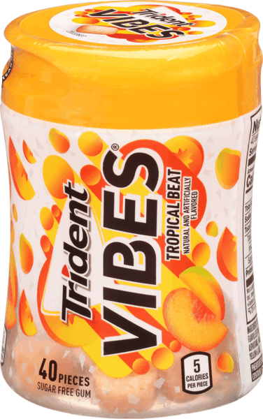 $0.75 for Trident VIBES Sugar Free Gum. Offer available at Walmart.