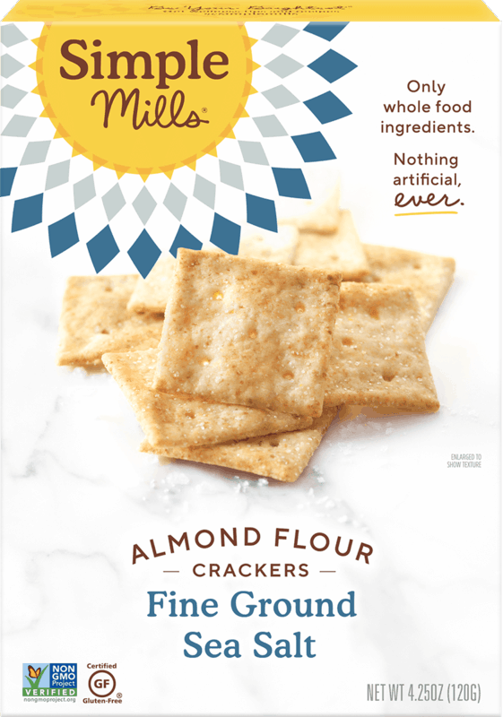 $1.00 for Simple Mills Almond Flour Crackers. Offer available at multiple stores.