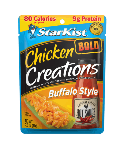 $0.50 for StarKist® Chicken Creations™ Pouches. Offer available at multiple stores.