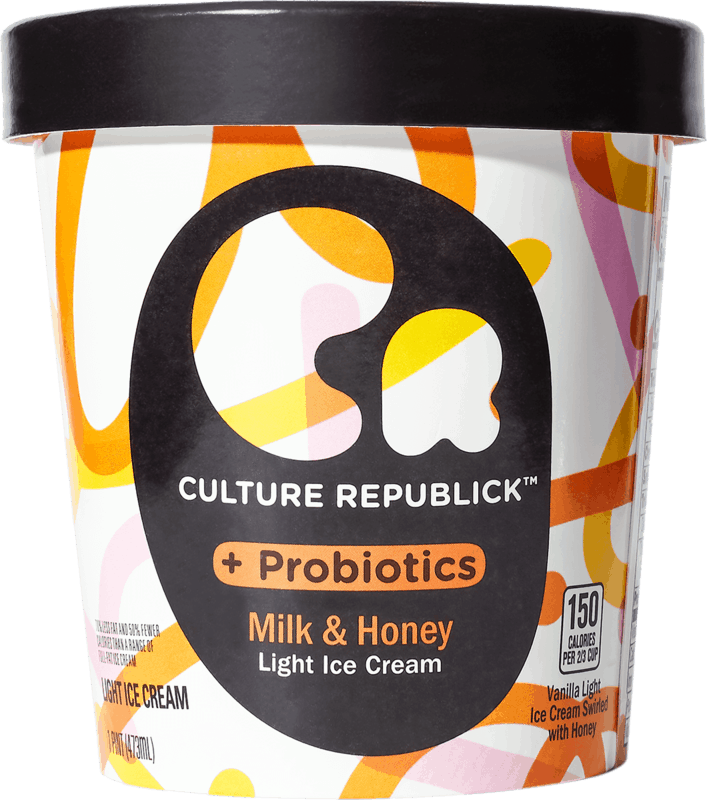 $1.00 for Culture Republick™ Probiotic Light Ice Cream & Non Dairy Desserts. Offer available at Walmart.