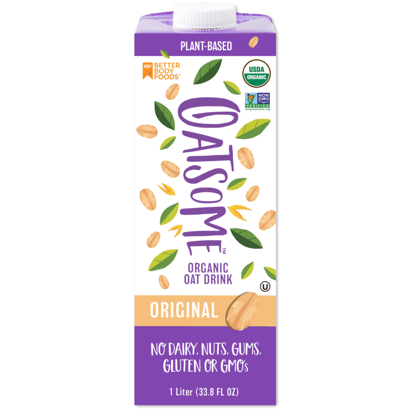 $1.00 for Oatsome Organic Oat Milk. Offer available at multiple stores.